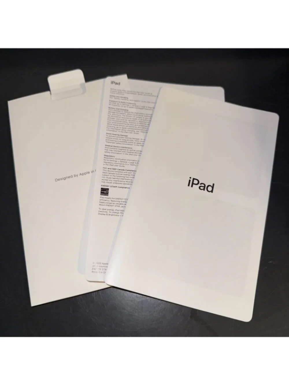 Apple empty box